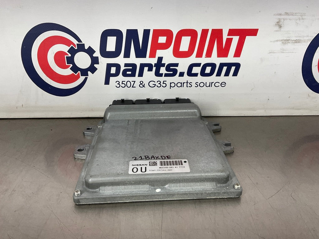 2008 Infiniti G37 ECU ECM Engine Control Module Manual VQ37VHR OEM 21BAXDE - On Point Parts Inc