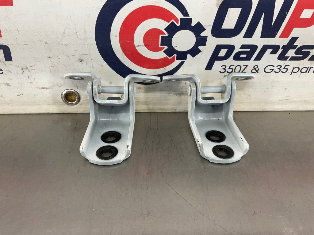 2016 Nissan 370Z Driver Left Door Hinges 80420 80421 OEM 11BB9DA - On Point Parts Inc