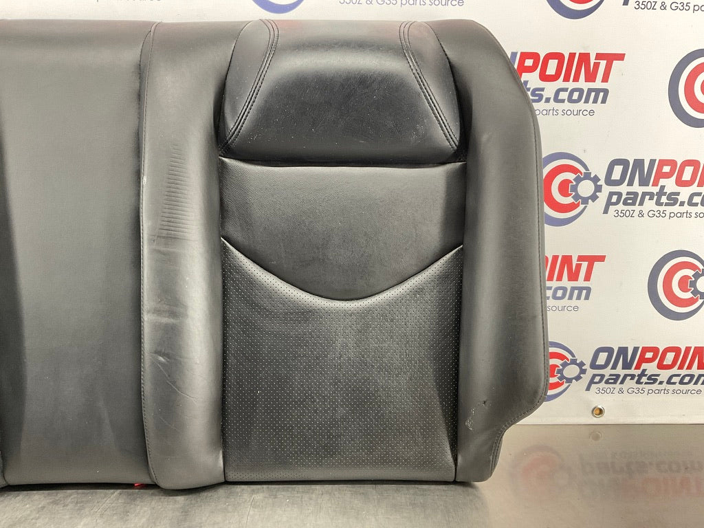 2008 Infiniti G37 Coupe Rear Leather Upper Seat Cushions OEM 21BAXD9 - On Point Parts Inc