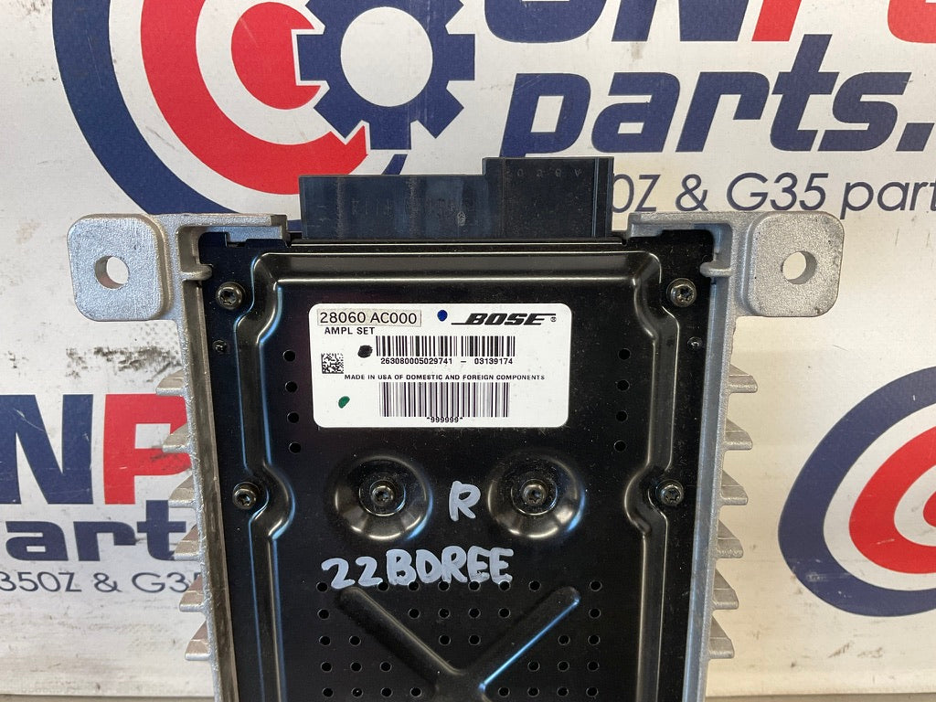 2003 Infiniti G35 Bose Stereo Amplifier Module 28060 OEM 22BDREE - On Point Parts Inc