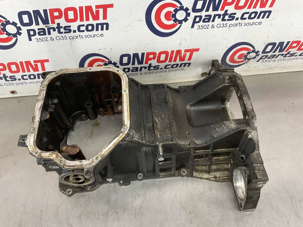 2004 Infiniti G35 VQ35DE Engine Upper Oil Pan OEM 15BE4E0 - On Point Parts Inc