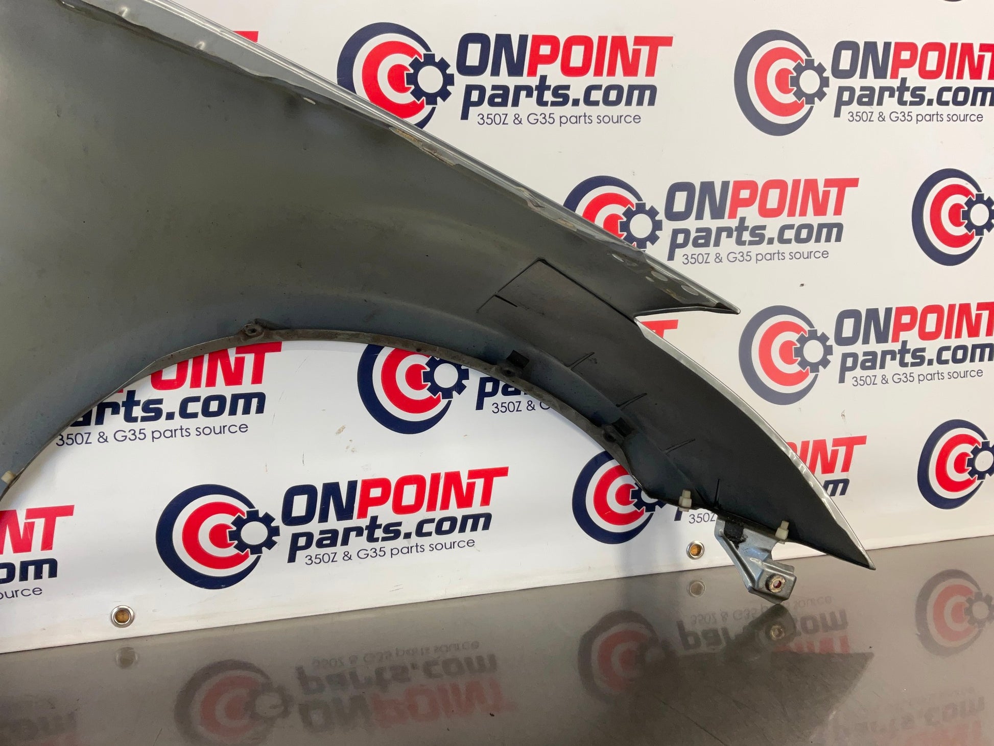 2003 Nissan 350Z Driver Left Front Fender with Emblem OEM 24BL7D5 - On Point Parts Inc