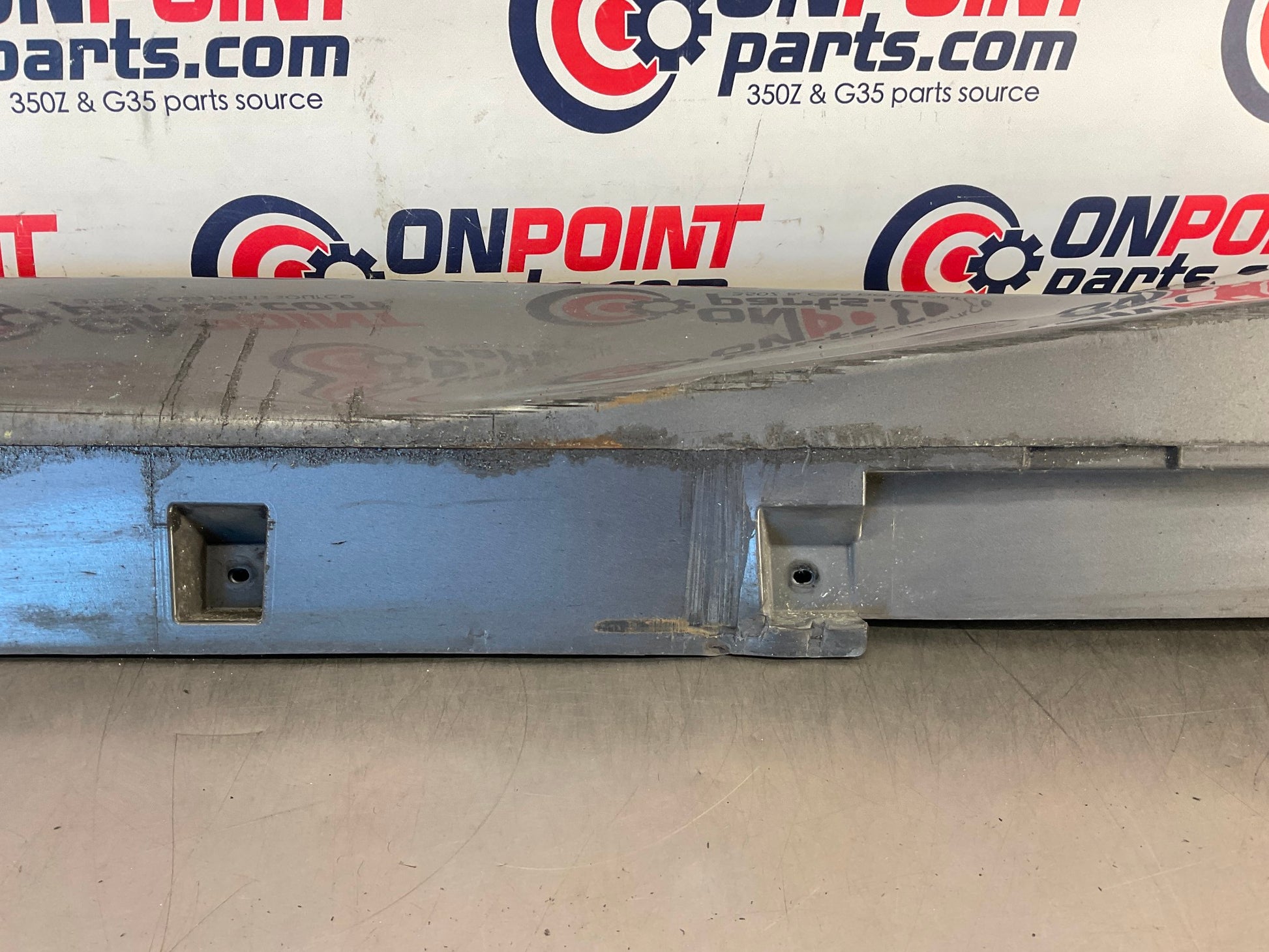 2012 Nissan 370Z Driver Left Rocker Panel Side Skirt 76851 OEM 24BDME5 - On Point Parts Inc