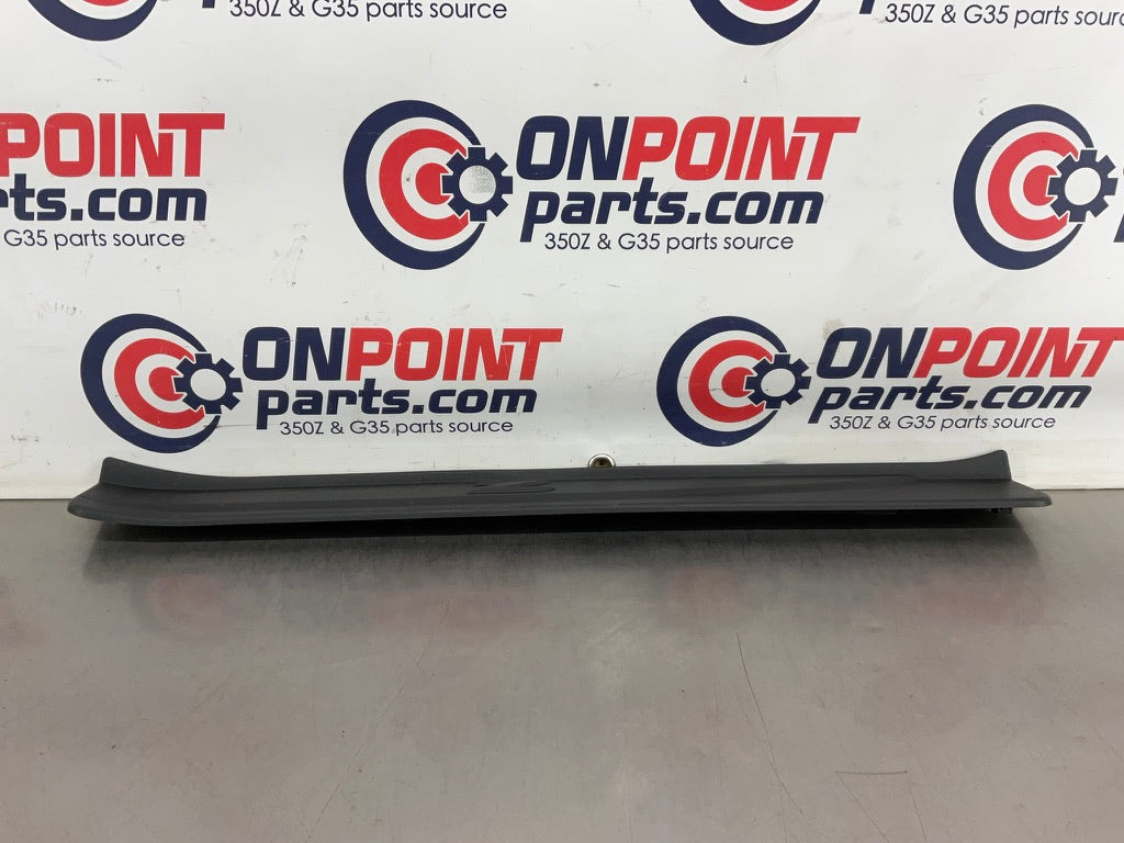 2010 Nissan 370Z Passenger Right Door Threshold Kick Plate 769B0 OEM 24BBBD7 - On Point Parts Inc
