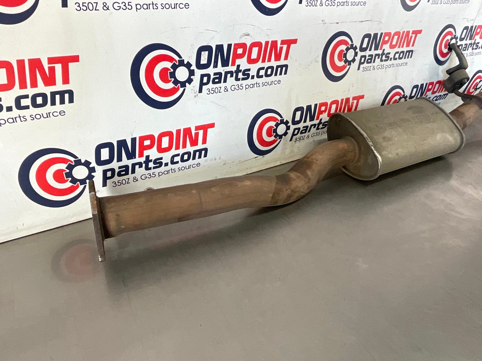 2005 Infiniti G35 Exhaust Midpipe Muffler Resonator 20300 OEM 24BFFE0 - On Point Parts Inc