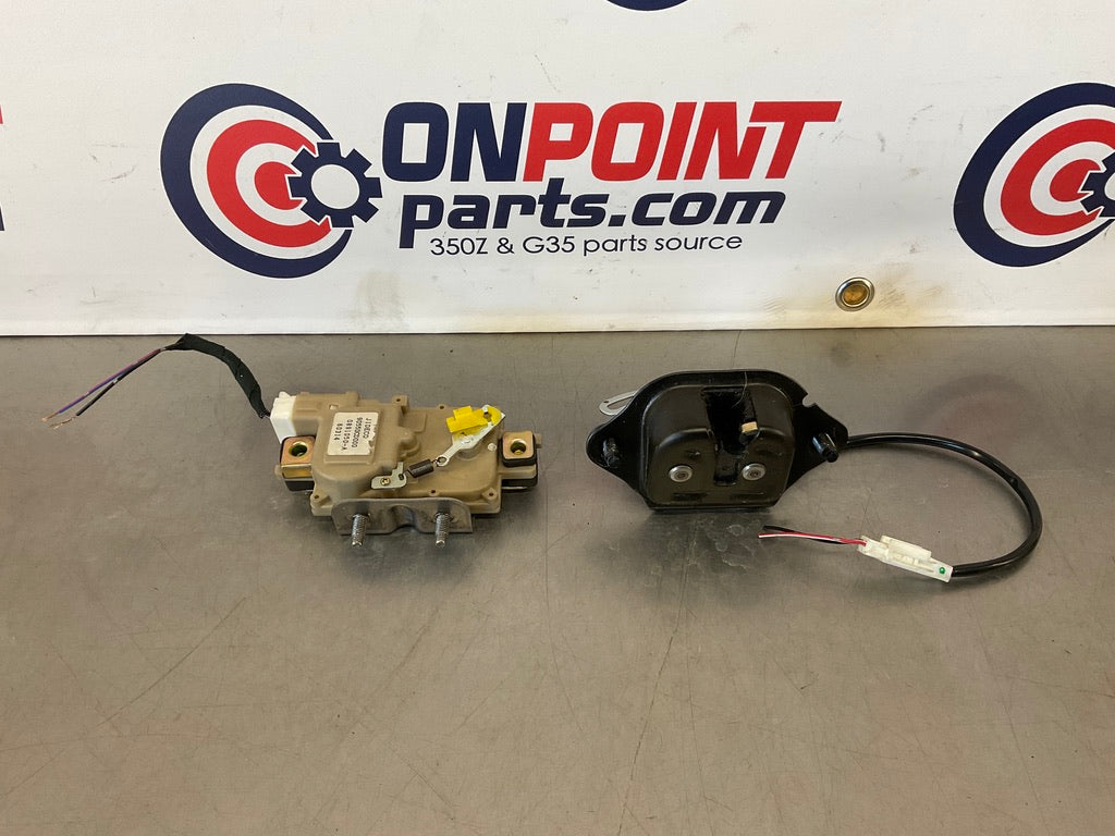 2006 Nissan 350Z Rear Trunk Latch and Lock Actuator OEM 21BJFDC - On Point Parts Inc