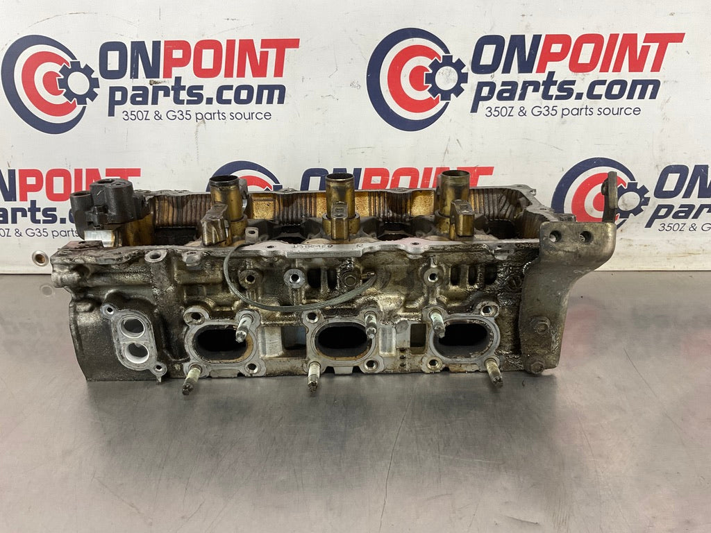 2004 Infiniti G35 VQ35DE Driver Left Cylinder Head with Crank Caps OEM 15BE4E0 - On Point Parts Inc