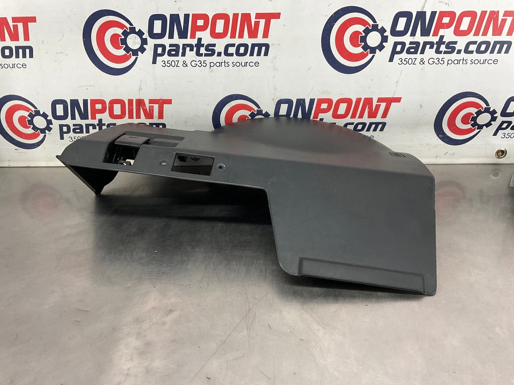 2003 Infiniti G35 Driver Left Lower Dash Panel with Hood Release OEM 13BEWE7 - On Point Parts Inc