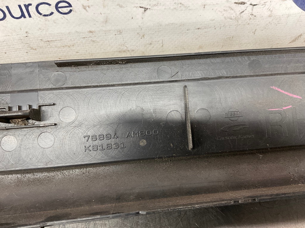 2005 Infiniti G35 Passenger Right Door Threshold Kick Plate Trim OEM 24BFFE - On Point Parts Inc