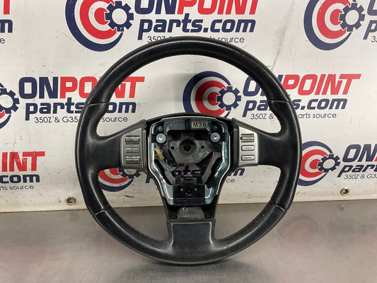 2005 Infiniti G35 Complete Leather Steering Wheel with Switches OEM 24BFFEC - On Point Parts Inc