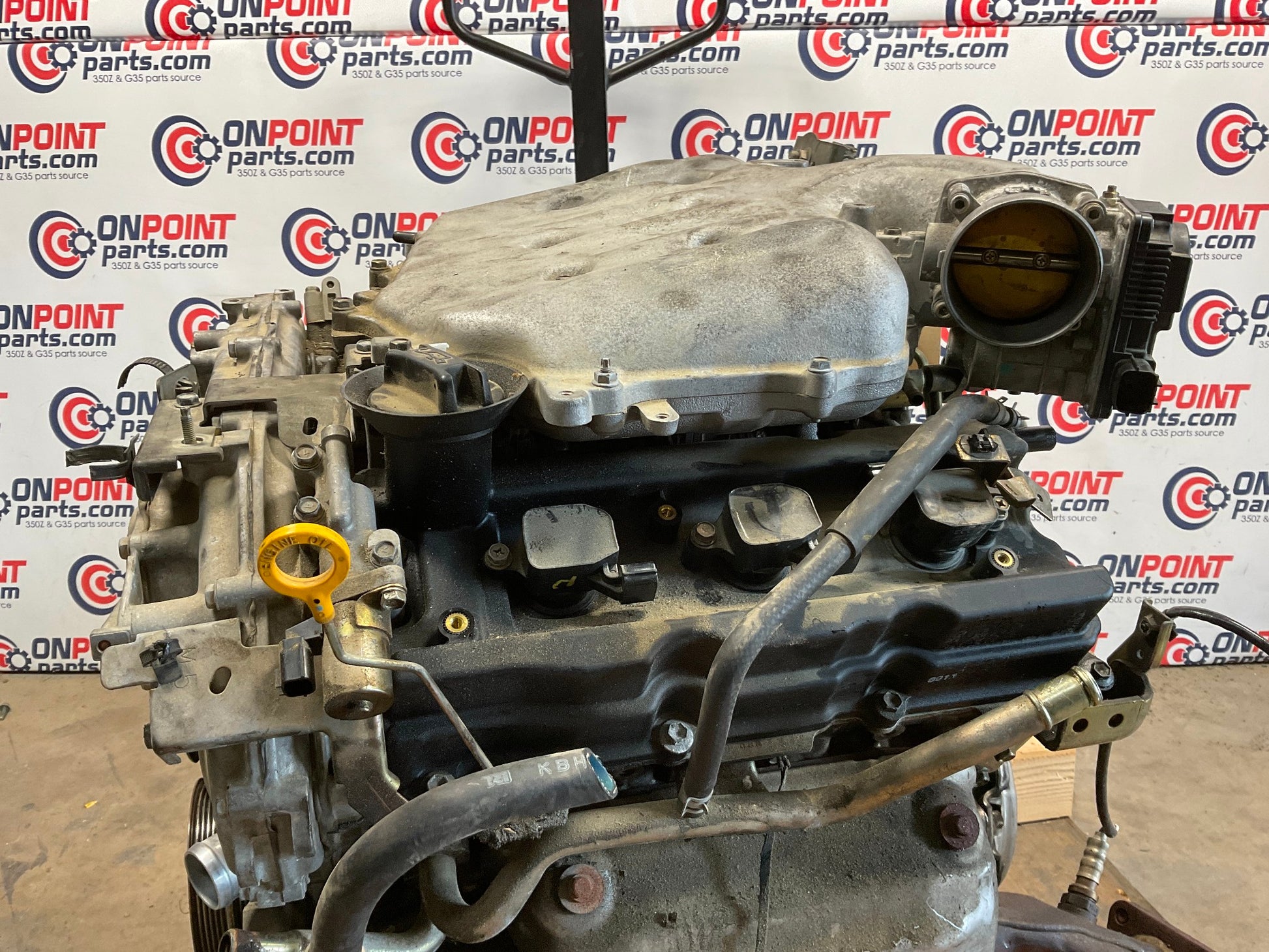2003 Infiniti G35 V6 VQ35DE 6 Speed Engine Manual 158k OEM 13BEWE0 - On Point Parts Inc