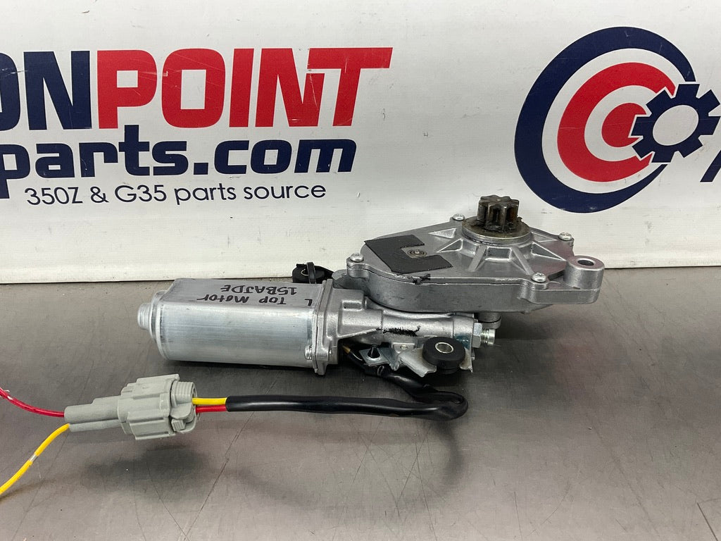 2006 Nissan 350Z Convertible Soft Top Driver Left Top Lift Motor OEM 15BAJDE - On Point Parts Inc