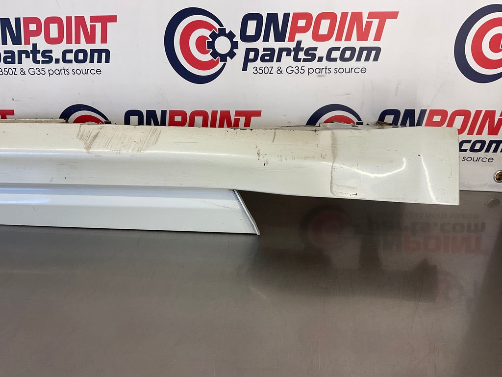 2008 Infiniti G35 Sedan Driver Left Sport Rocker Panel Side Skirt OEM 13BC4E5 - On Point Parts Inc
