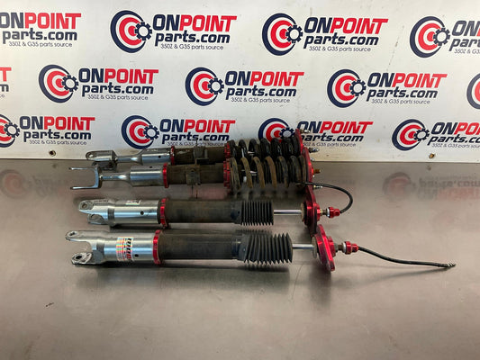 2003 Infiniti G35 Megan Racing Strut Shocks Front Rear 15BDDEI - On Point Parts Inc
