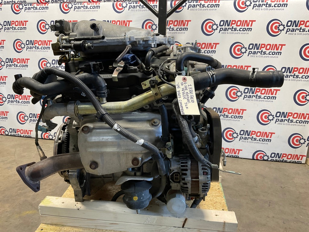 2005 Nissan 350Z 6 Speed Manual V6 VQ35DE Engine 72k OEM 13BEBE0 - On Point Parts Inc