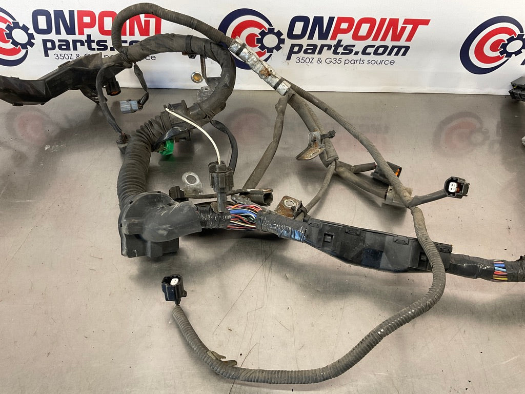2006 Nissan 350Z VQ35DE RevUp Engine Wiring Harness Manual OEM 12BI3D0 - On Point Parts Inc