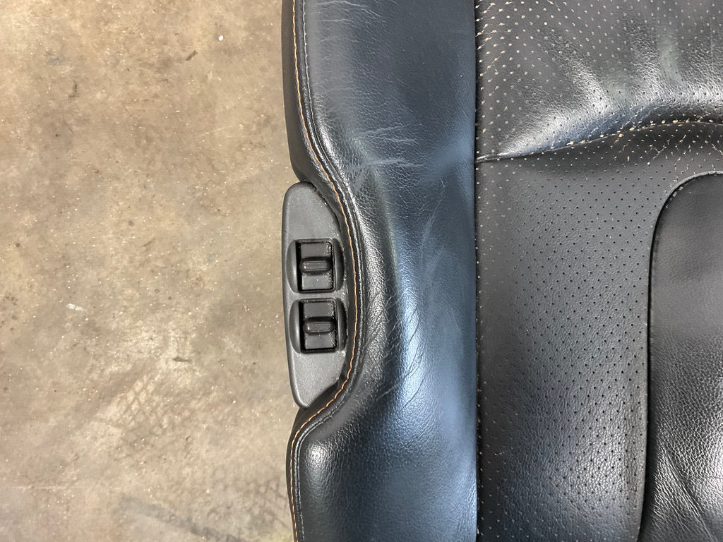 2007 Nissan 350Z Driver Left Powered Leather Seat with Switches OEM 25BCBE9 - On Point Parts Inc