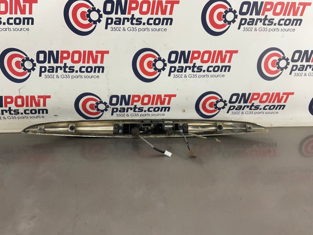 2008 Infiniti Sedan G35 Trunk Spoiler with Back Up Camera OEM 13BC4E2 - On Point Parts Inc