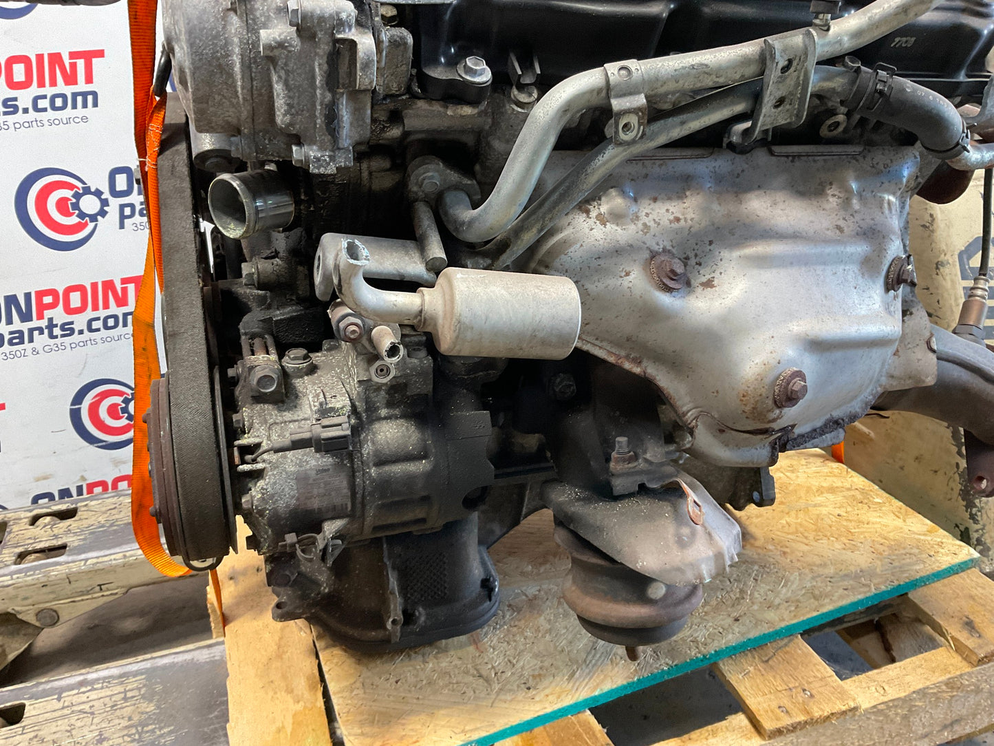 2007 Nissan 350Z V6 VQ35HR Manual Engine 123k OEM 21BBPD0 - On Point Parts Inc