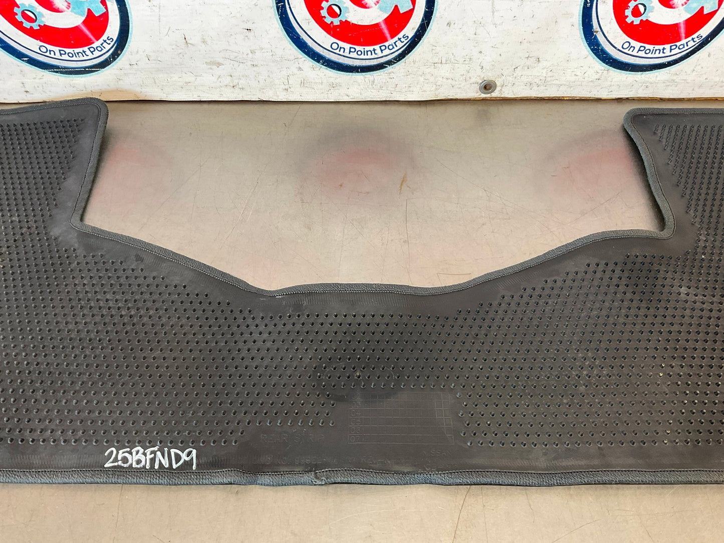 2004 Infiniti G35 Rear Floor Mat OEM 25BFND9 - On Point Parts Inc