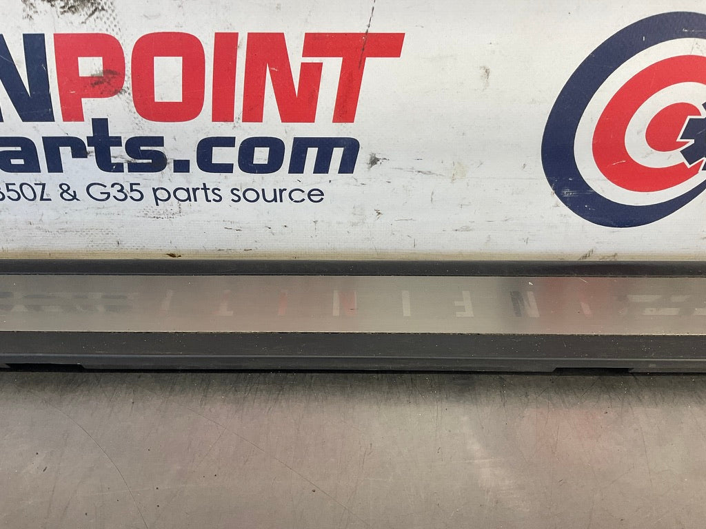2003 Infiniti G35 Driver Left Door Threshold Kick Plate Trim 76895 OEM 22BDRE7 - On Point Parts Inc
