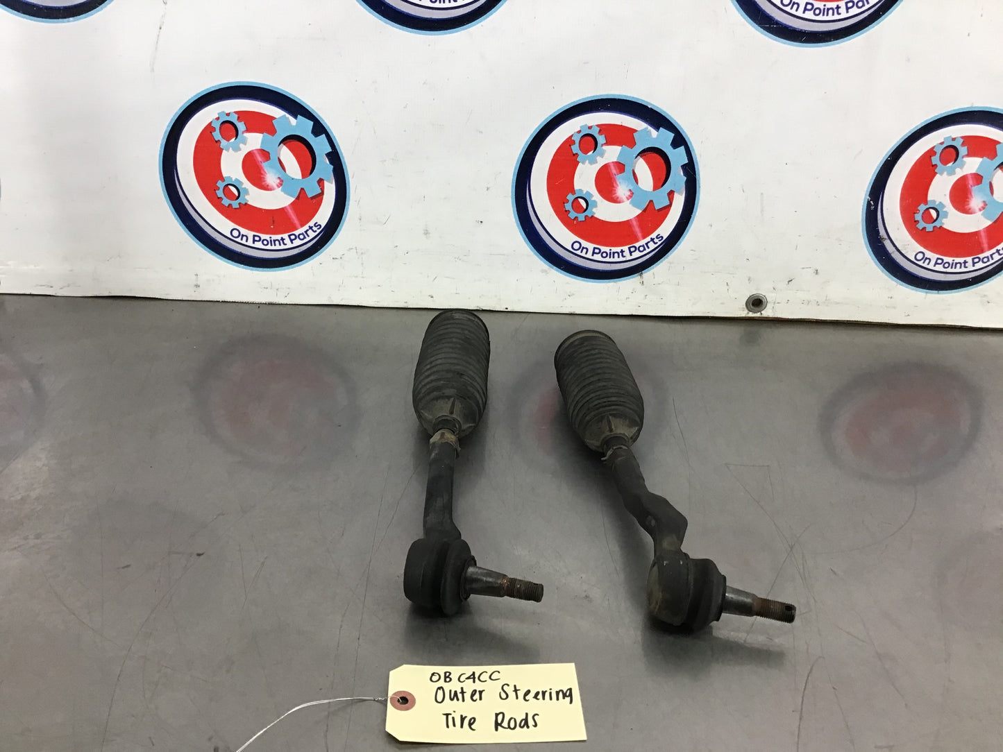 2003 Nissan 350Z Outer Steering Tie Rods OEM 0BC4CC - On Point Parts Inc