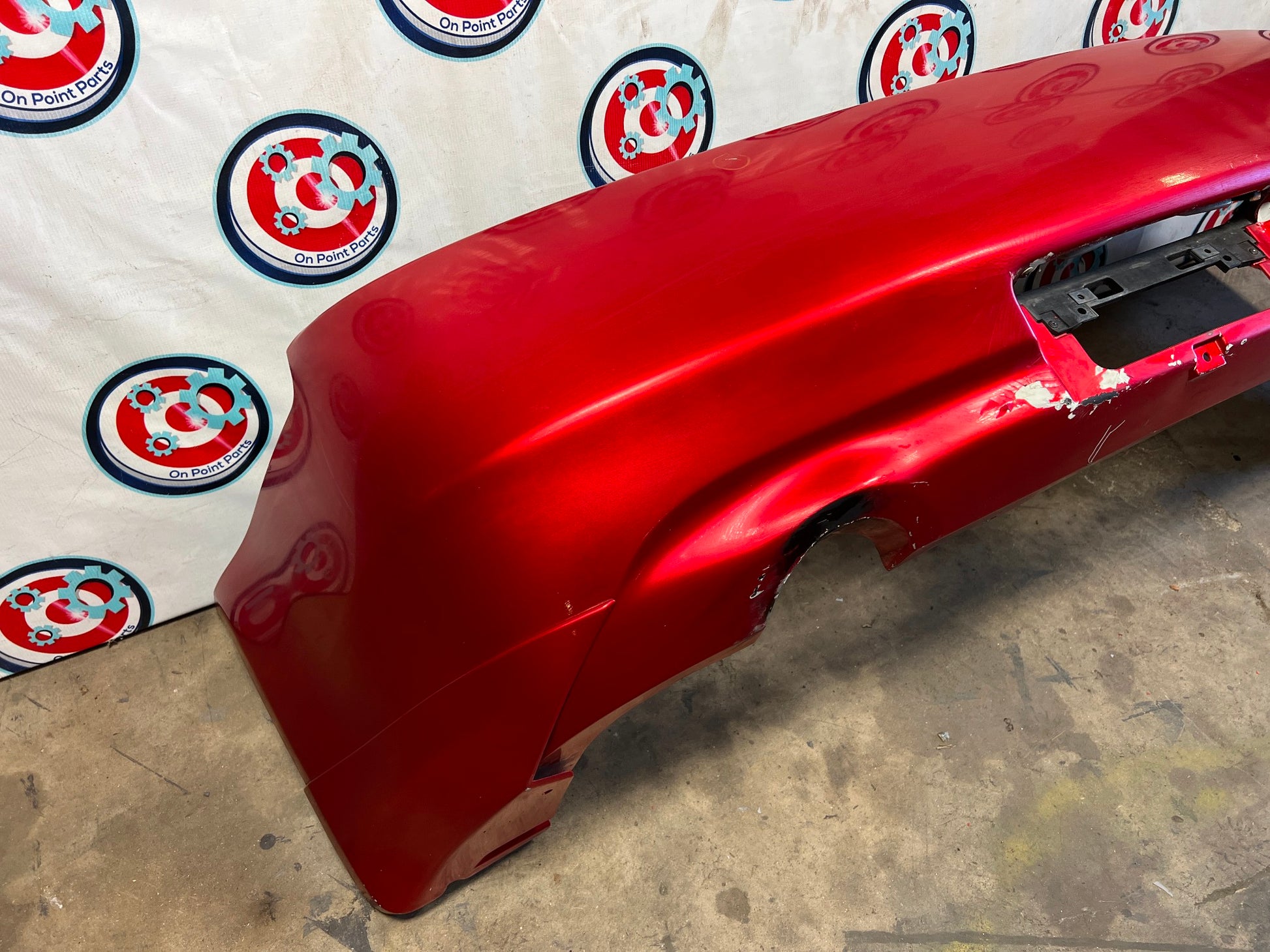 2008 Infiniti G37 Rear Bumper Cover OEM 13BI0D5 - On Point Parts Inc