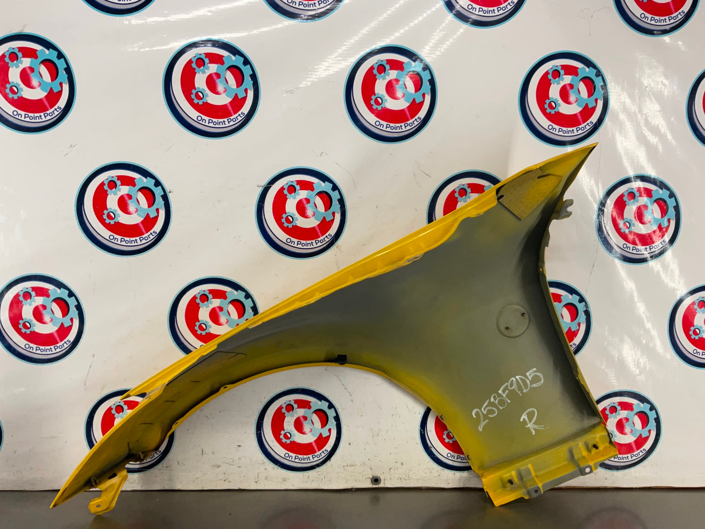 2005 Nissan 350Z Passenger Right Front Fender with Emblem OEM 25BF9D5 - On Point Parts Inc