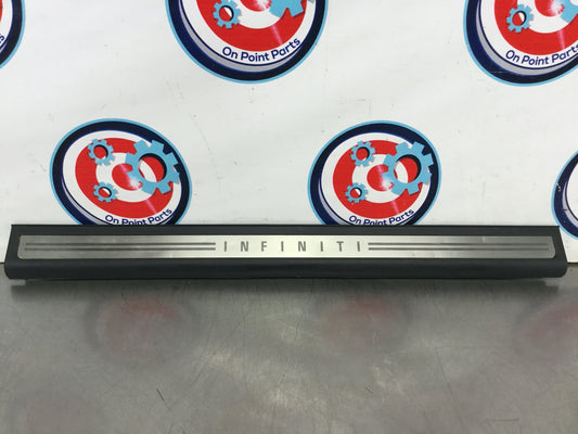 2003 Infiniti G35 Passenger Right Door Threshold Kick Plate 76894 OEM 0BJTB3 - On Point Parts Inc