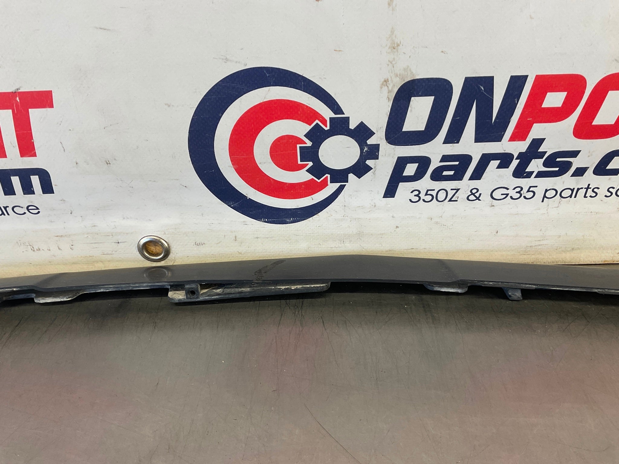2006 Nissan 350Z Front Bumper Lower Grille Moulding Blades OEM