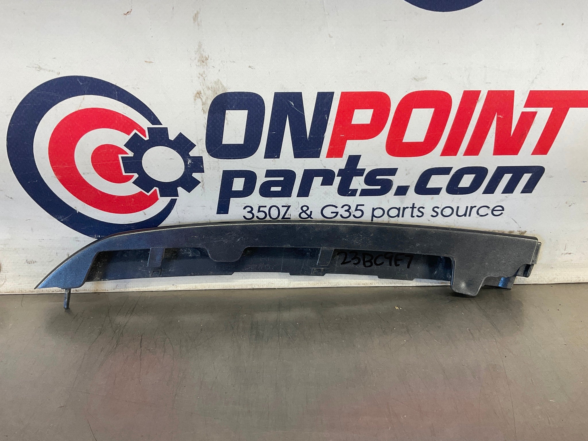 2006 Nissan 350Z Front Bumper Lower Grille Moulding Blades OEM