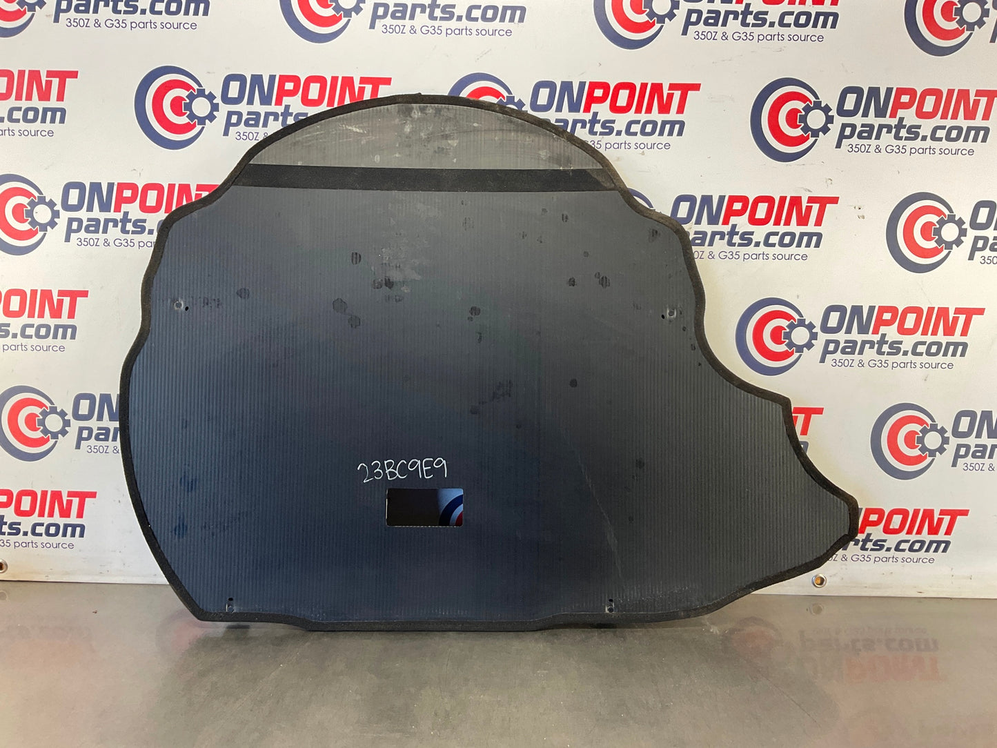 2006 Nissan 350Z Convertible Trunk Subfloor Spare Tire Cover 84960 OEM 23BC9E9 - On Point Parts Inc