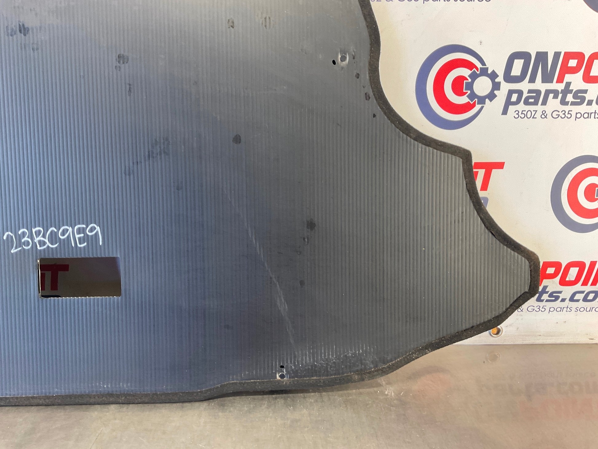 2006 Nissan 350Z Convertible Trunk Subfloor Spare Tire Cover 84960 OEM 23BC9E9 - On Point Parts Inc