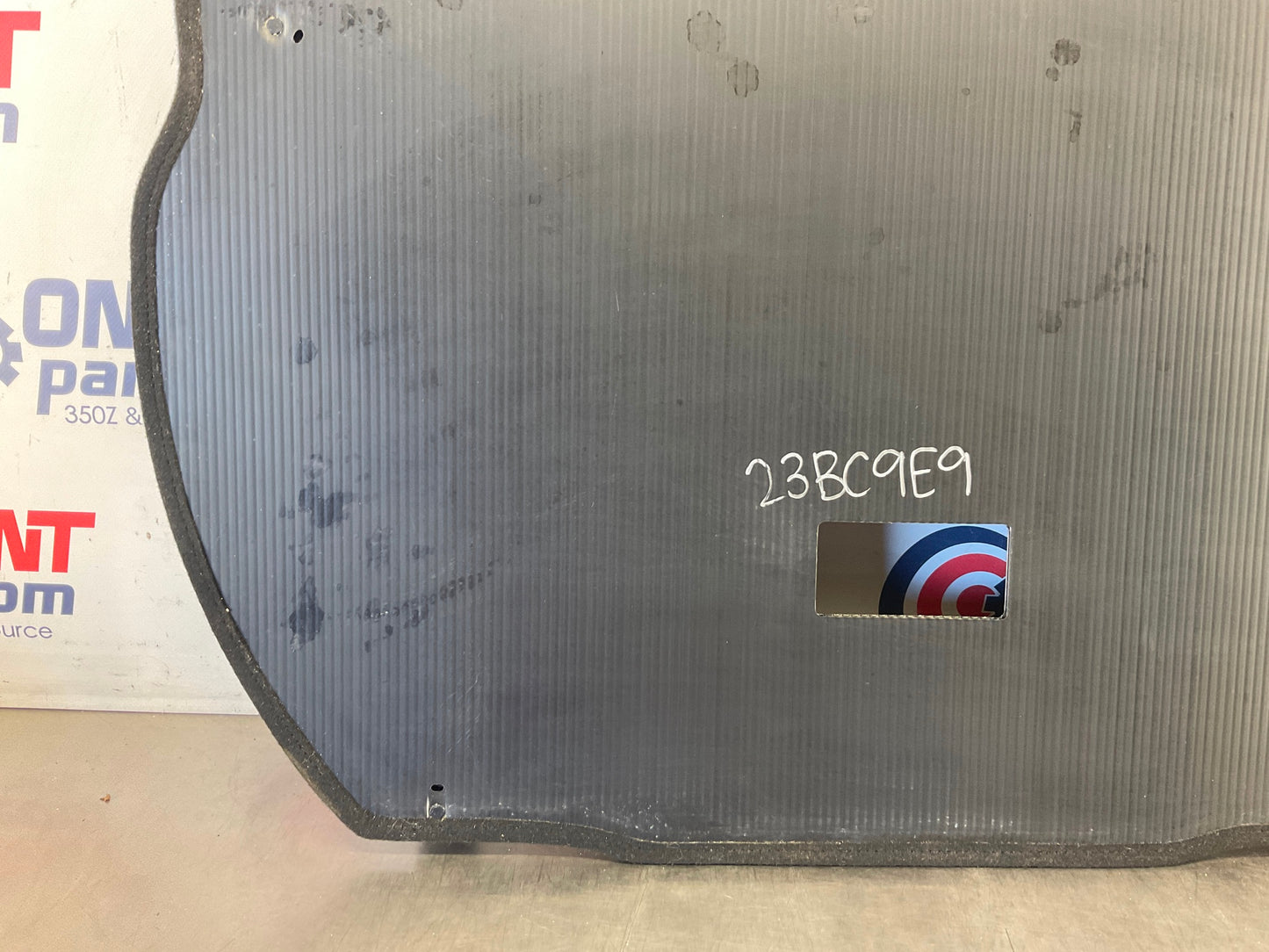 2006 Nissan 350Z Convertible Trunk Subfloor Spare Tire Cover 84960 OEM 23BC9E9 - On Point Parts Inc