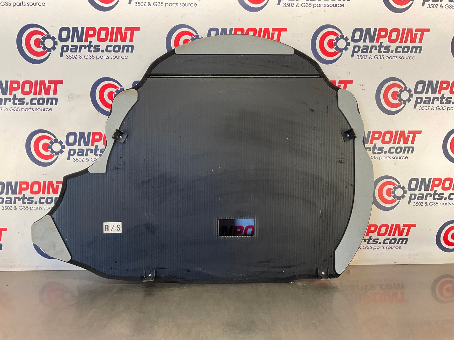 2006 Nissan 350Z Convertible Trunk Subfloor Spare Tire Cover 84960 OEM 23BC9E9 - On Point Parts Inc