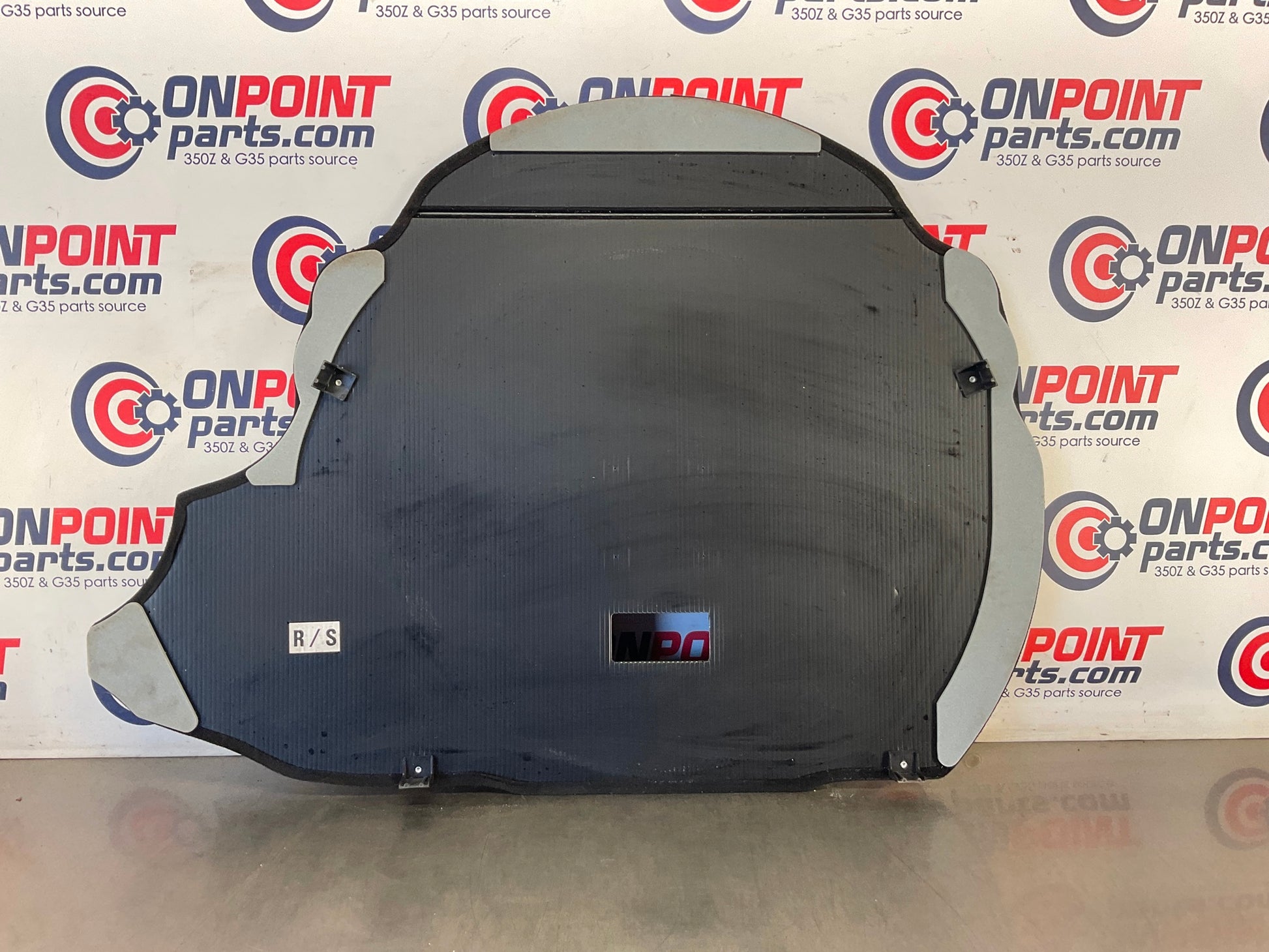 2006 Nissan 350Z Convertible Trunk Subfloor Spare Tire Cover 84960 OEM 23BC9E9 - On Point Parts Inc