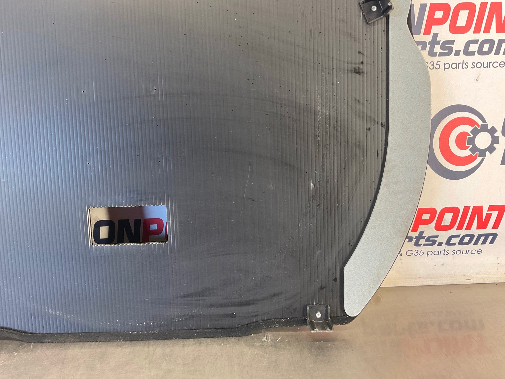 2006 Nissan 350Z Convertible Trunk Subfloor Spare Tire Cover 84960 OEM 23BC9E9 - On Point Parts Inc