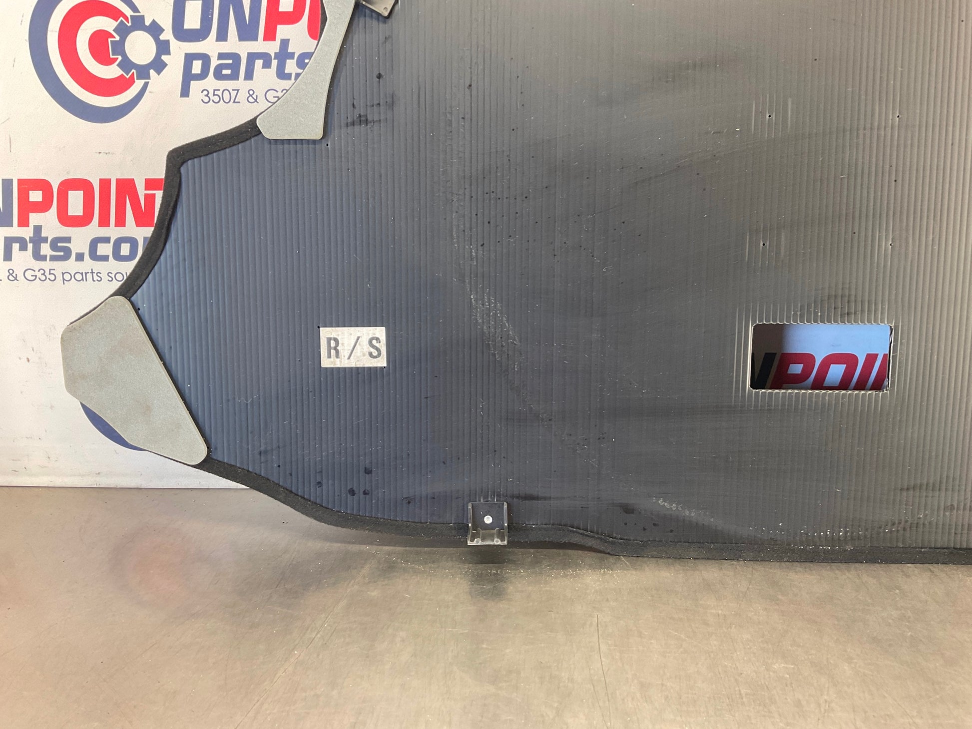 2006 Nissan 350Z Convertible Trunk Subfloor Spare Tire Cover 84960 OEM 23BC9E9 - On Point Parts Inc