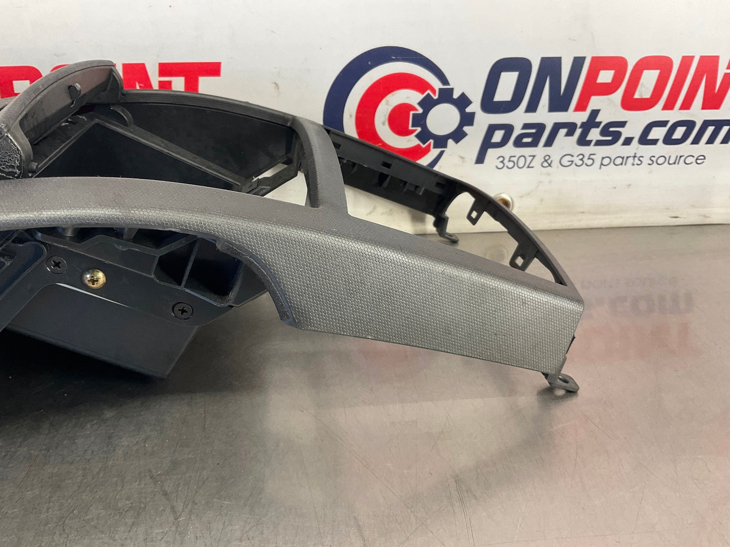 2003 Nissan 350Z Center Dash Bezel Trim Storage Cubby Gauge Cluster OEM 23BCPE7 - On Point Parts Inc