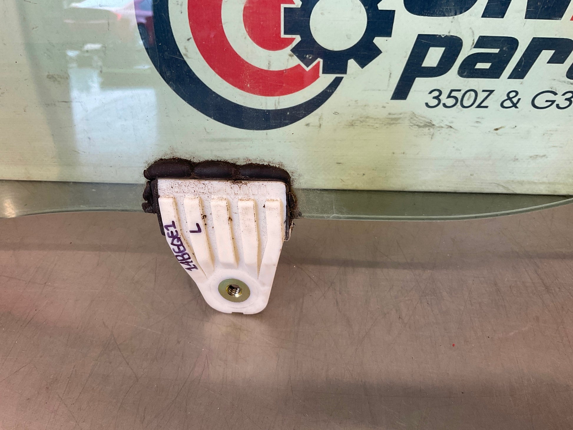 2004 Nissan 350Z Convertible Driver Left Door Window Glass OEM 14BEQE1 - On Point Parts Inc