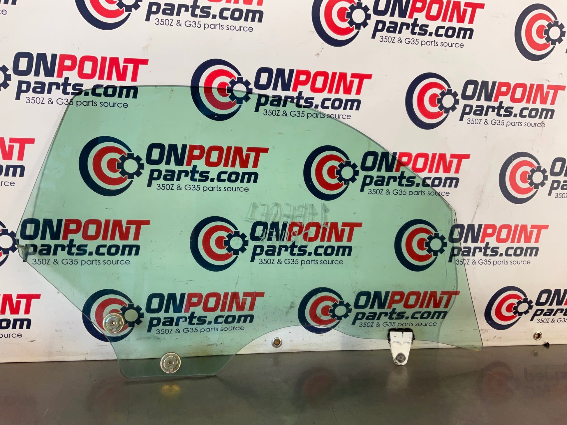 2004 Nissan 350Z Convertible Driver Left Door Window Glass OEM 14BEQE1 - On Point Parts Inc