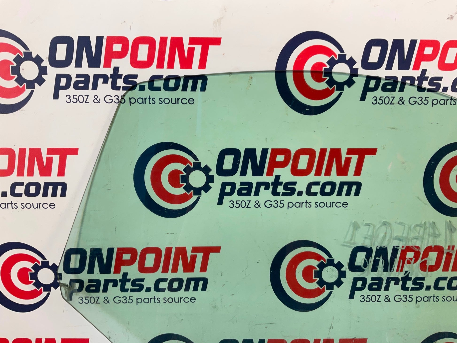 2004 Nissan 350Z Convertible Driver Left Door Window Glass OEM 14BEQE1 - On Point Parts Inc