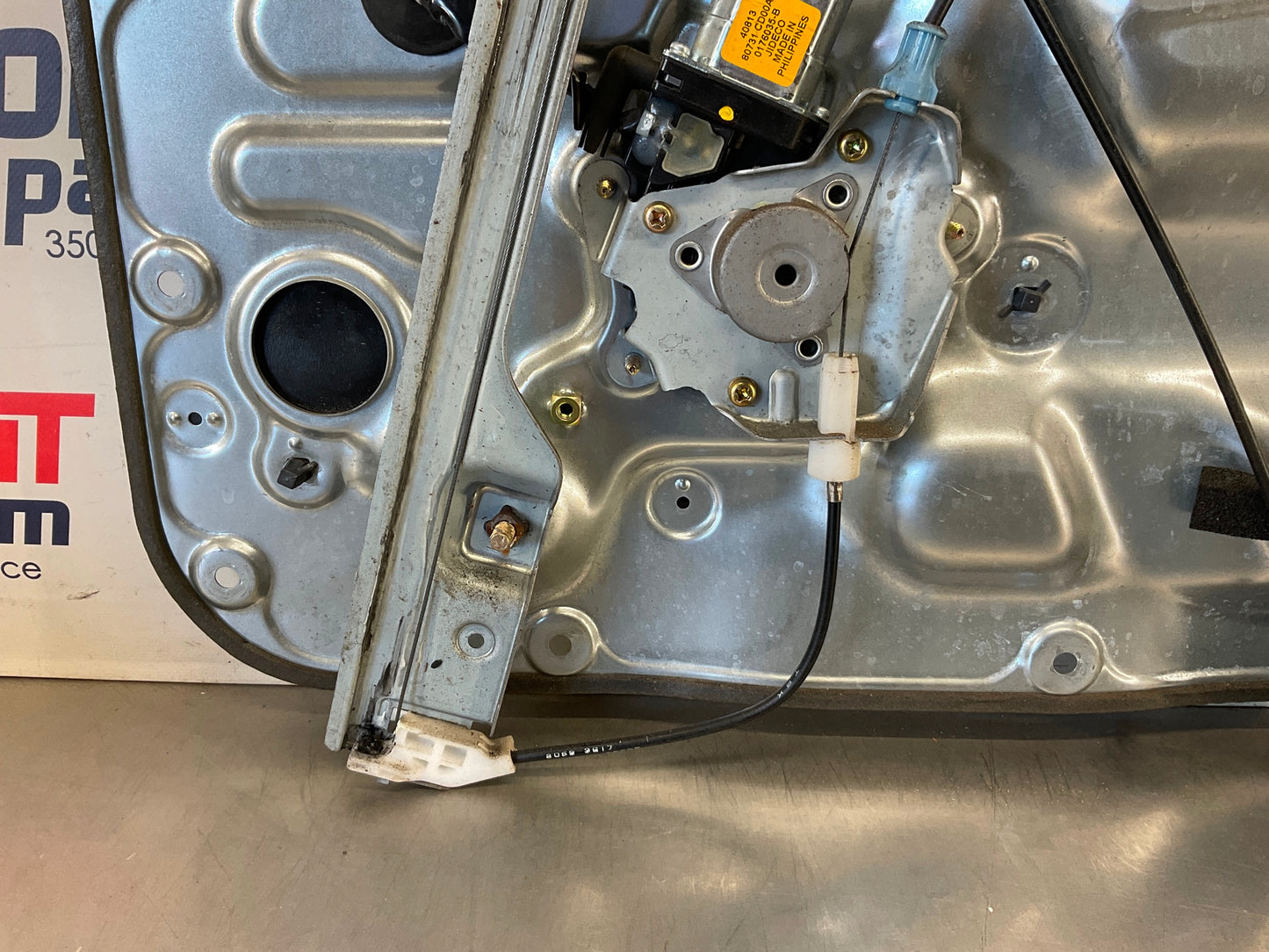 2004 Nissan 350Z Driver Left Window Regulator Motor Assembly 80731 OEM 14BEQE3 - On Point Parts Inc