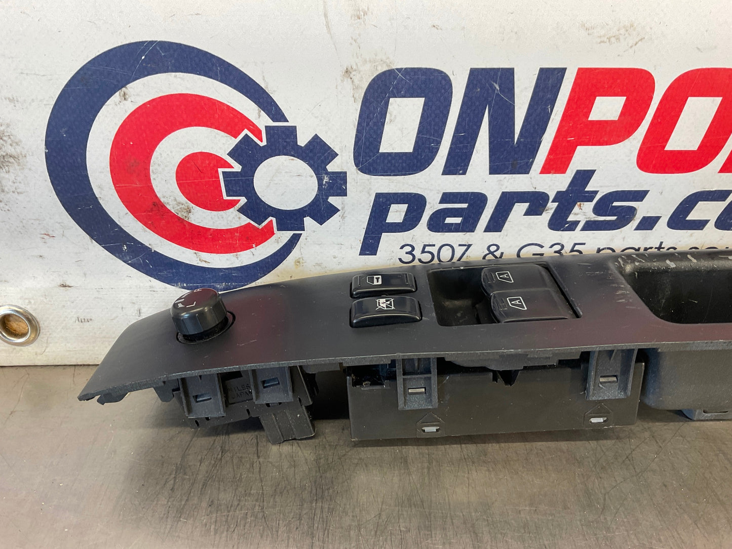 2004 Nissan 350Z Driver Left Master Door Lock Window Switches 80961 OEM 14BEQEA - On Point Parts Inc