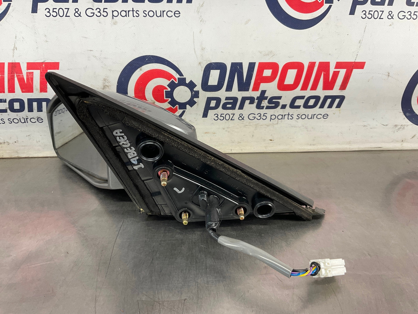 2004 Nissan 350Z Driver Left Power Side View Mirror OEM 14BEQEA - On Point Parts Inc