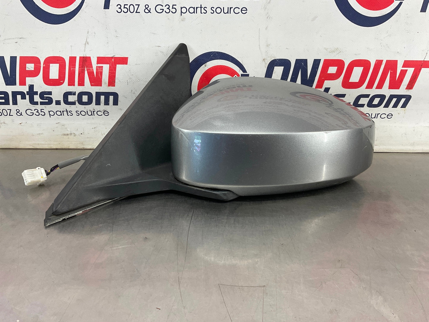 2004 Nissan 350Z Driver Left Power Side View Mirror OEM 14BEQEA - On Point Parts Inc
