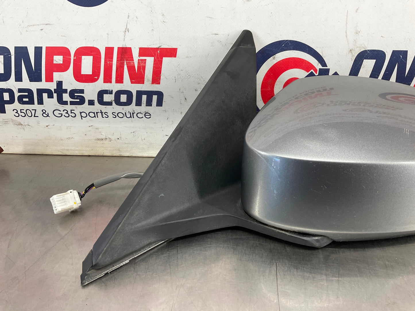 2004 Nissan 350Z Driver Left Power Side View Mirror OEM 14BEQEA - On Point Parts Inc