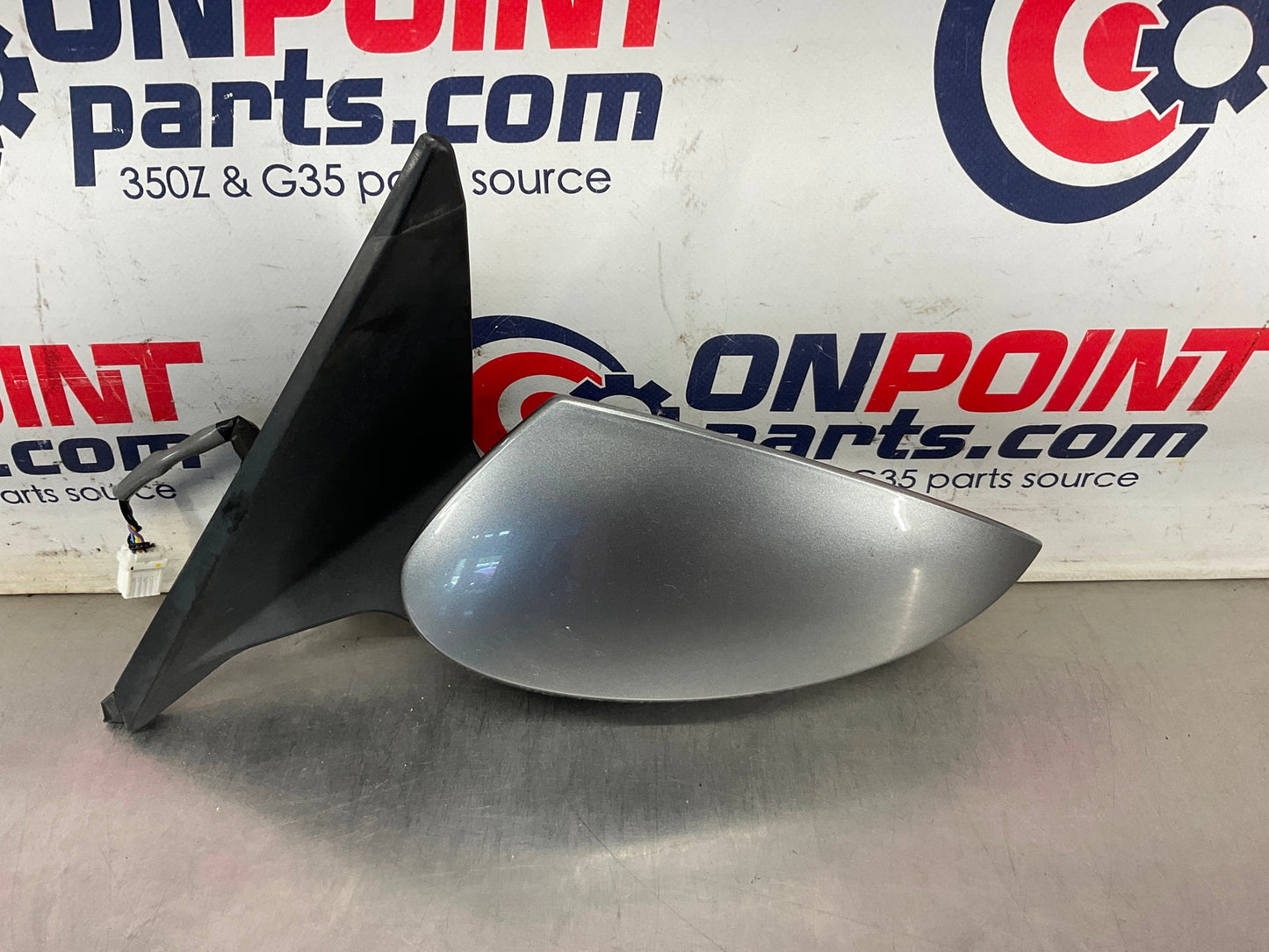 2004 Nissan 350Z Driver Left Power Side View Mirror OEM 14BEQEA - On Point Parts Inc