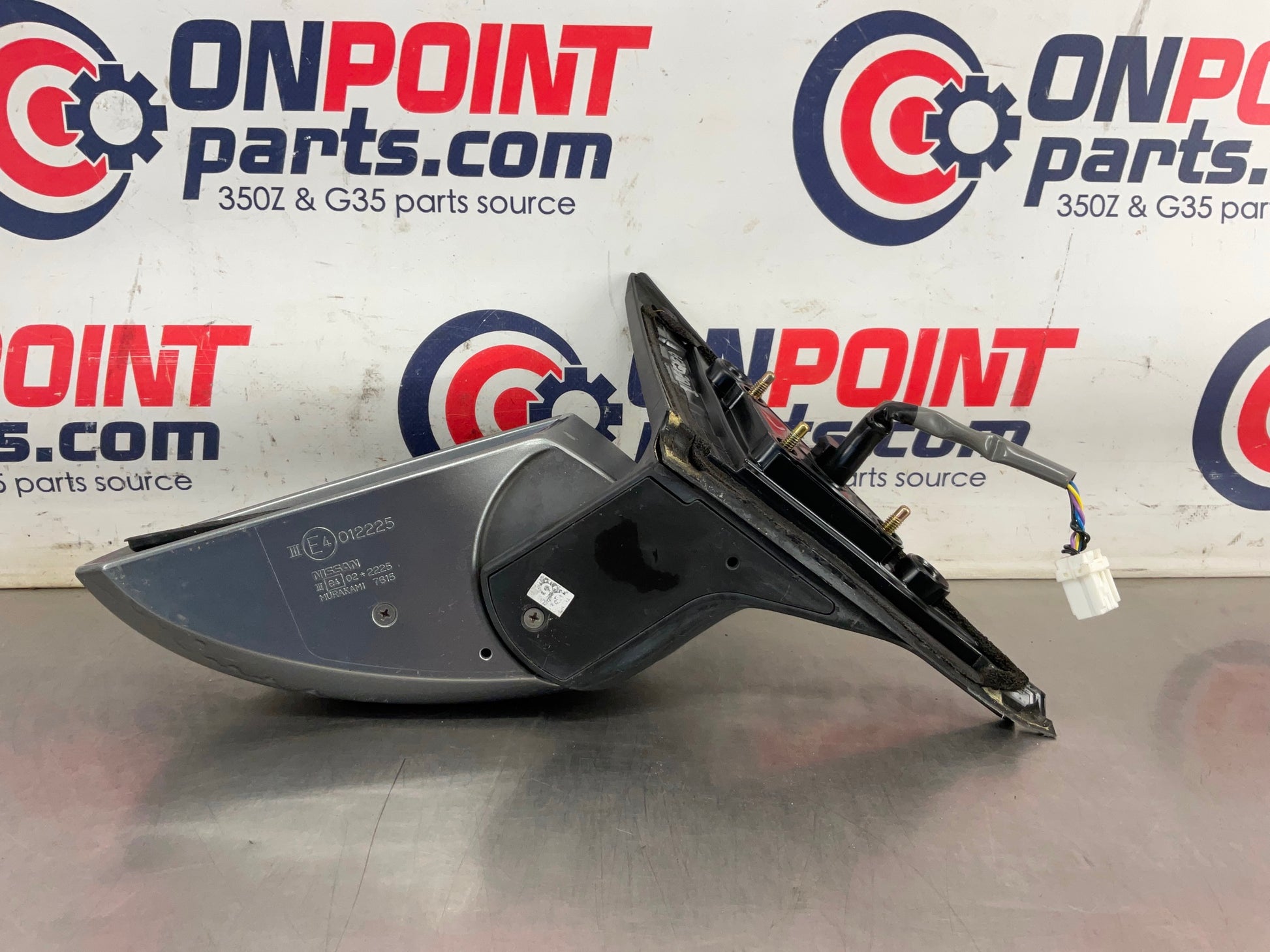 2004 Nissan 350Z Driver Left Power Side View Mirror OEM 14BEQEA - On Point Parts Inc