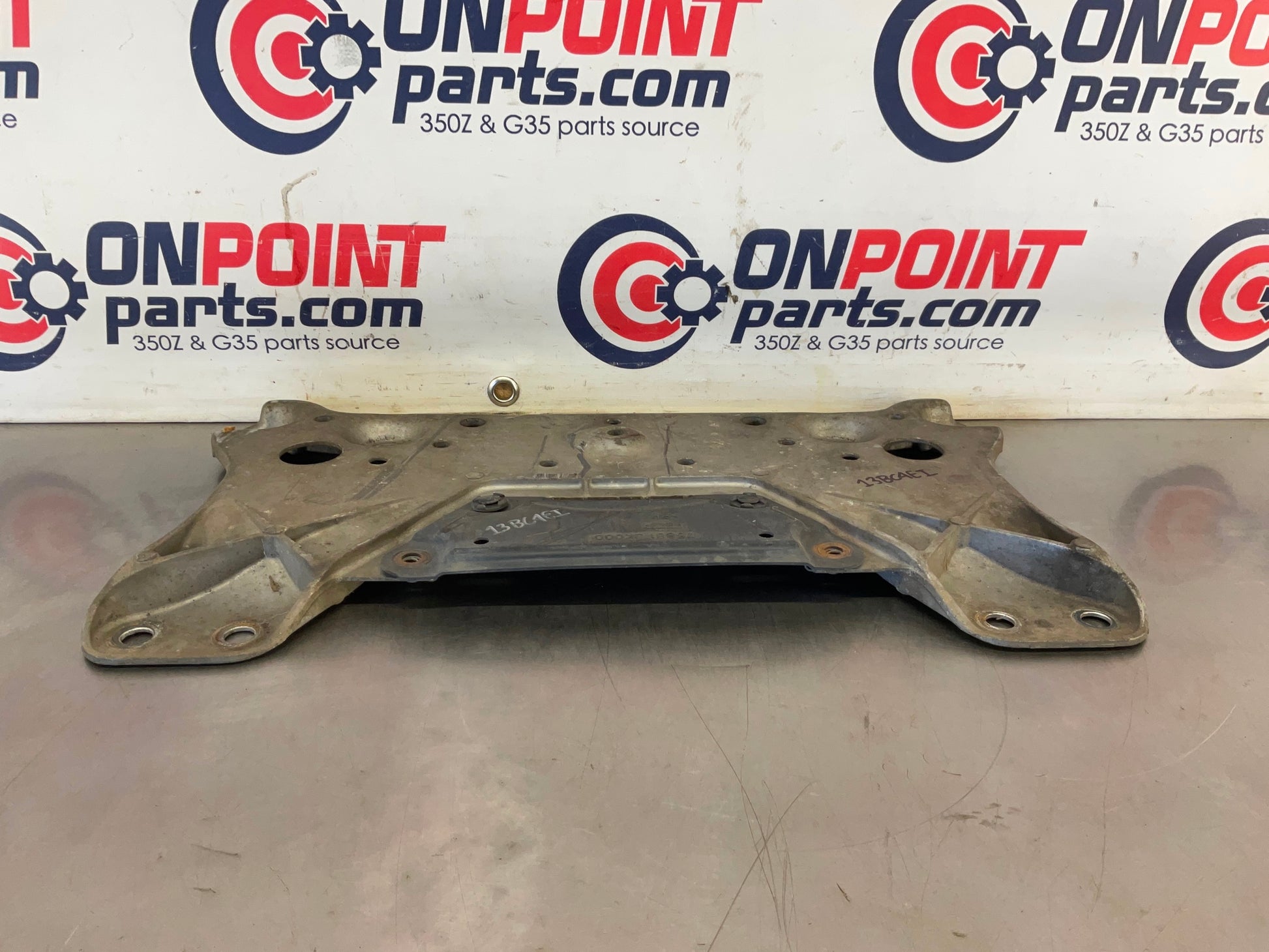 2008 Infiniti G35 Sedan Front Suspension Stay Brace Crossmember  OEM 13BC4EI - On Point Parts Inc